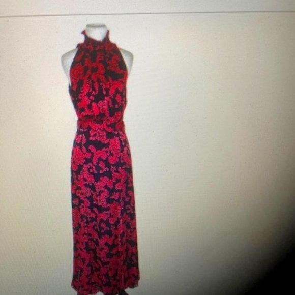 Alice+Olivia■Dita Smocked Neck Godet Maxi Dress■ドレス Alice + Olivia Dita Smocked-Neck Godet Burnout Maxi Dress